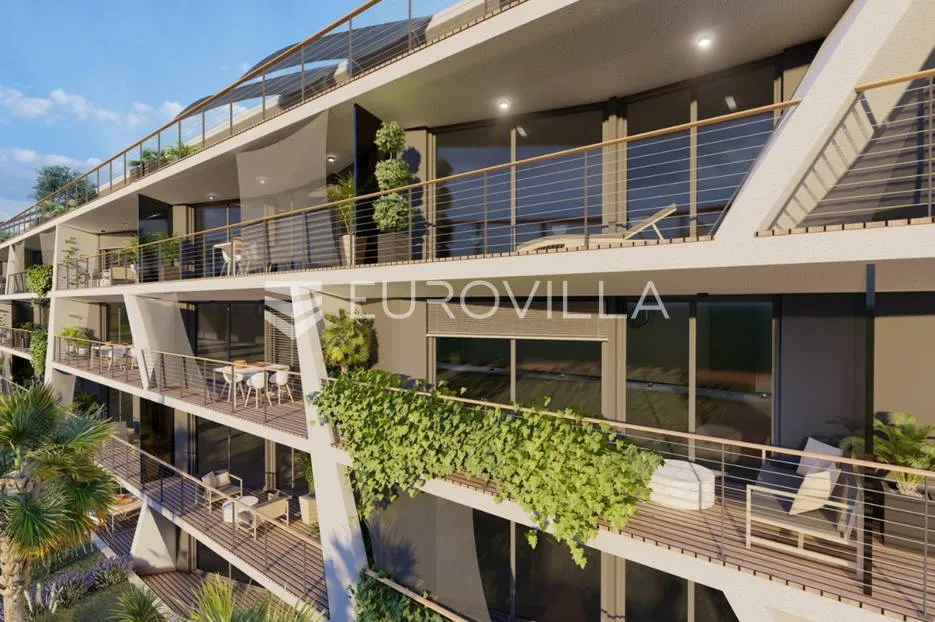 istra, pula, marina veruda, stan b19, 75,82 m2, luksuzni stan sa bazenom i pogledom na more - slika 5