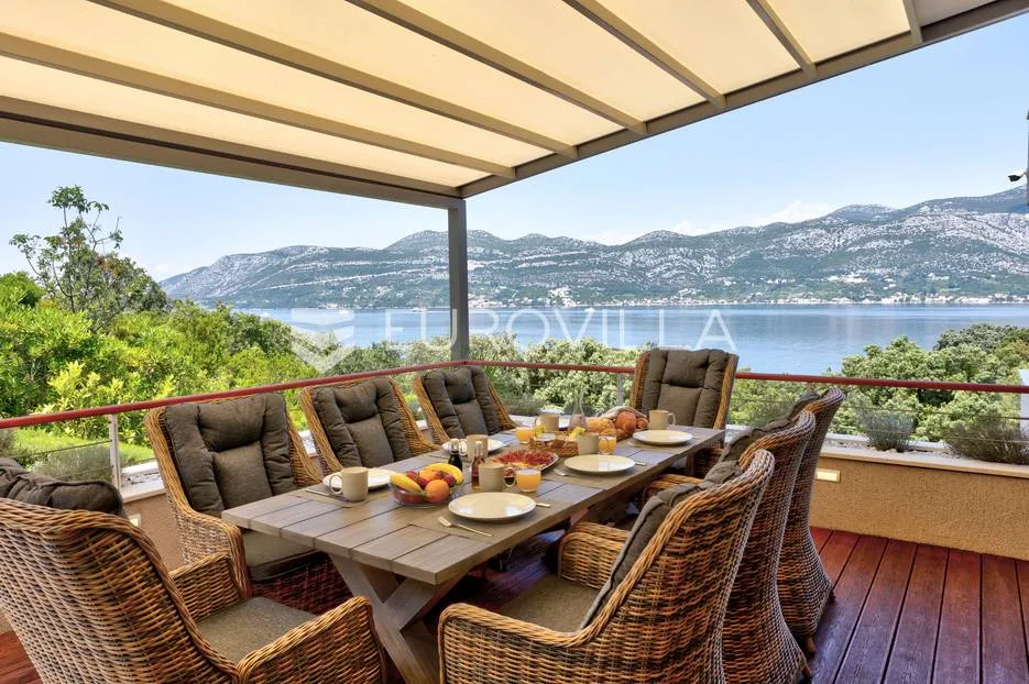 korčula, luksuzna moderna villa s pogledom na more, jedinstvena ponuda - slika 12