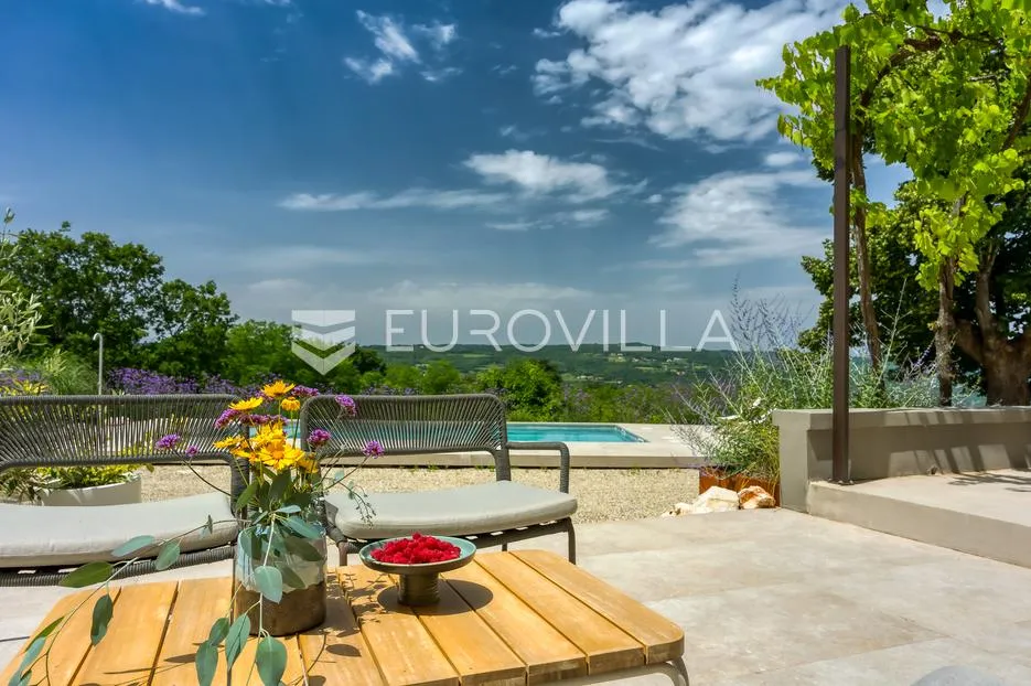 istra, labin, šumber, unikatna samostojeća villa na velikoj okućnici s pogledom - slika 62