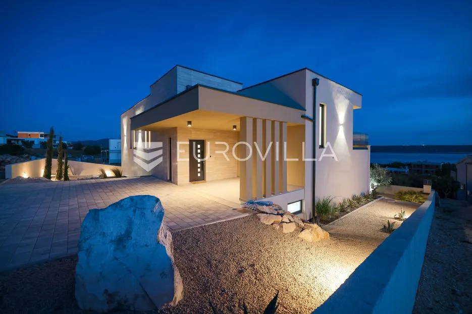 zadar, maslenica, luksuzna vila s bazenom i neometanim pogledom na more 254 m² - slika 60