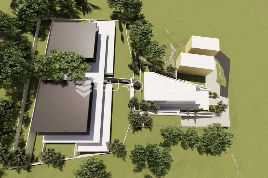 opatija, centar, građevinsko zemljište s gotovim projektom za 3 zgrade - slika 4