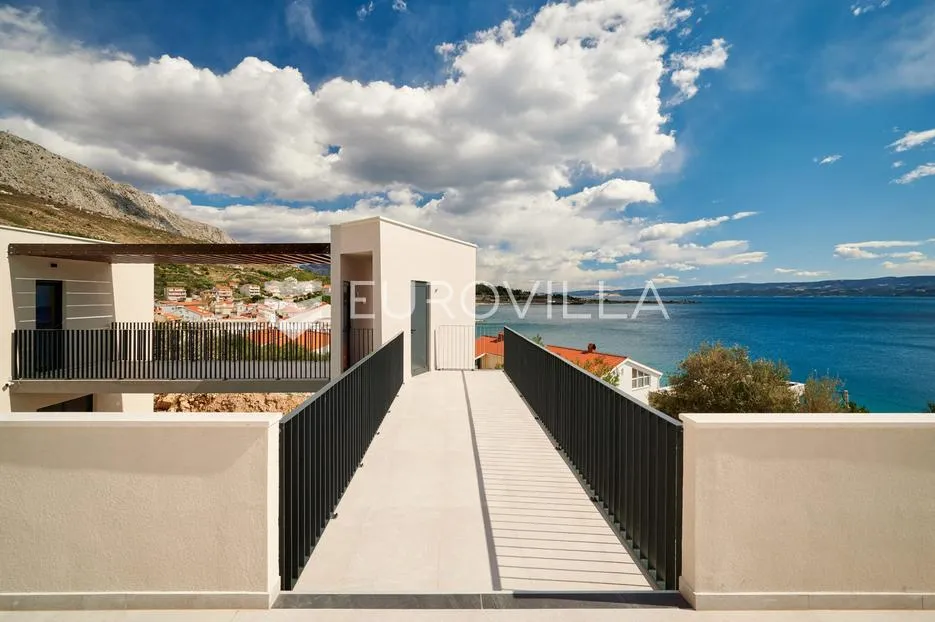 omiš, dugi rat, moderna vila s prekrasnim pogledom na more - slika 11