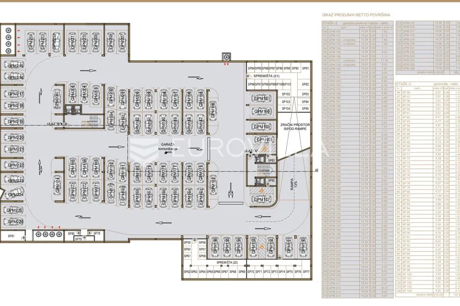 rijeka, srdoči, novogradnja, trosoban stan 65,49 m², zgrada a, stan a3 - slika 10
