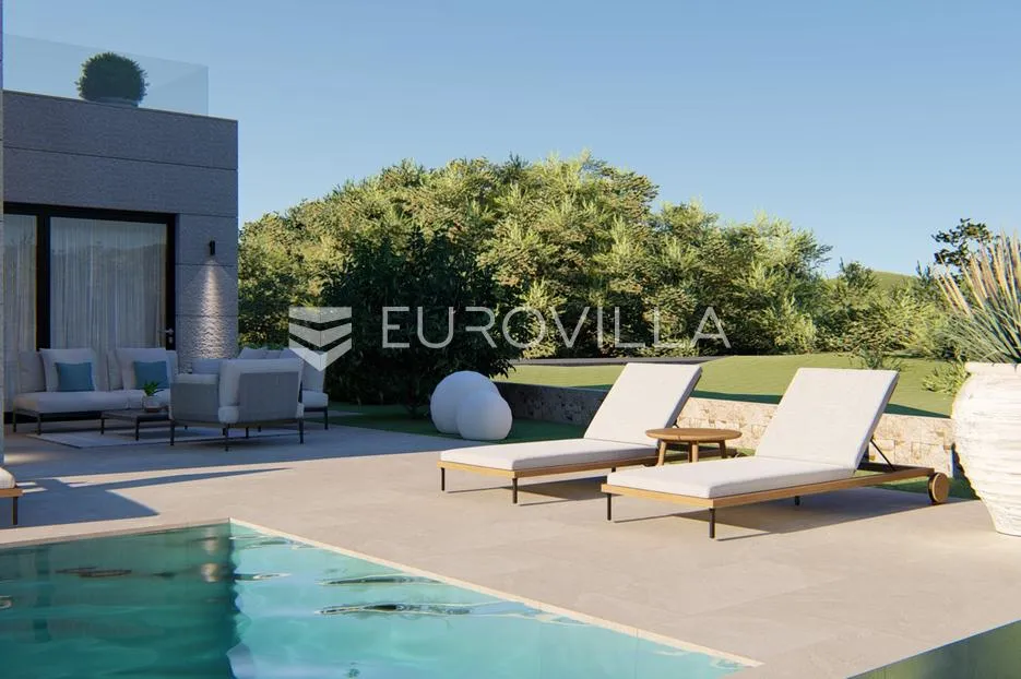 primošten, prekrasna vila s bazenom i pogledom na more, 289,5 m² - slika 28