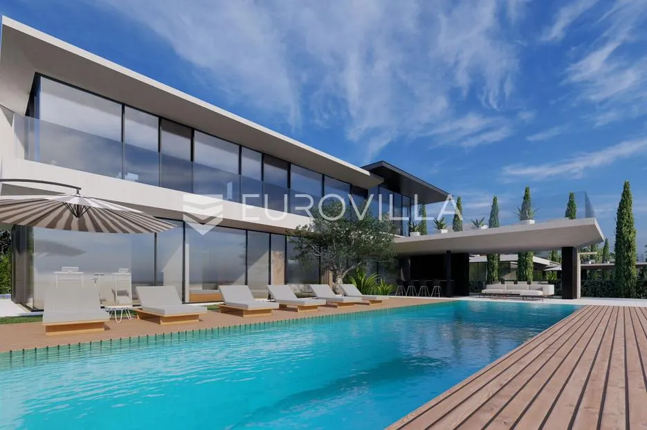 istra, kaštelir – luksuzna vila s panoramskim pogledom na more i wellness oazom - slika 11