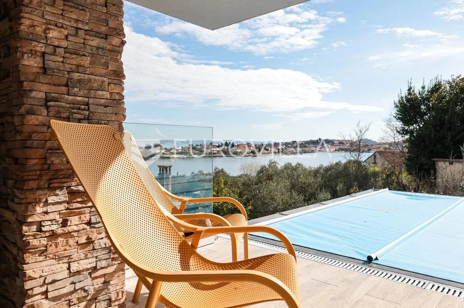 zadar, lukoran, luksuzna vila s pogledom na more - slika 14
