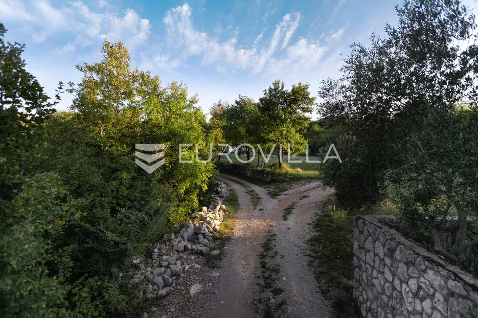 otok krk, hlapa, zemljište s aktivnom građevinskom dozvolom i idejnim projektom - slika 3