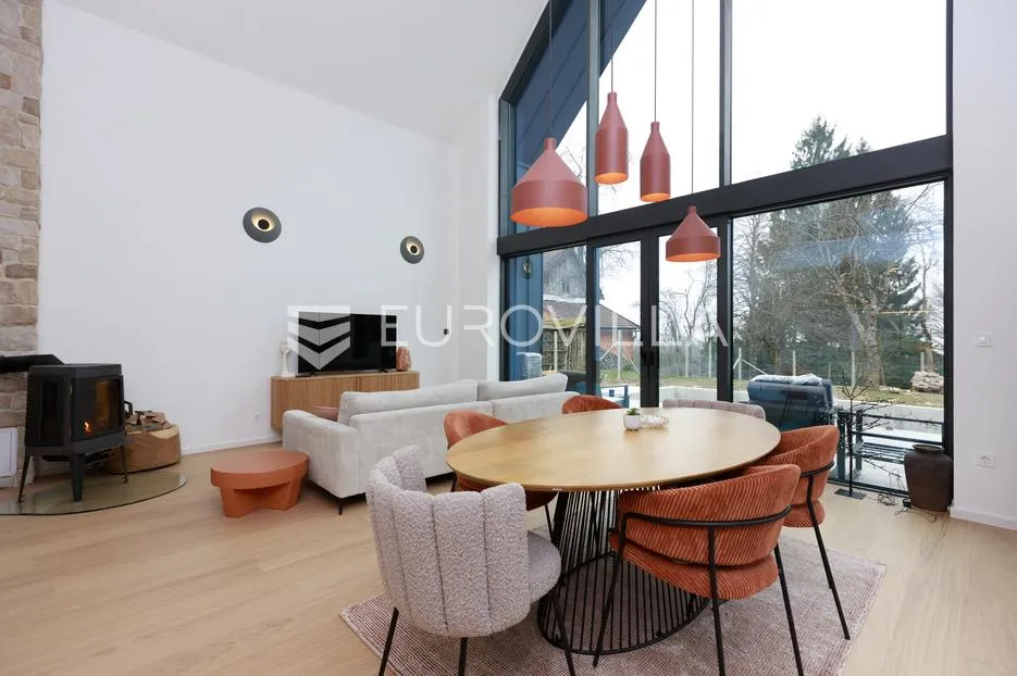 skrad, prekrasna novoizgrađena kuća 132 m², bazen - slika 2