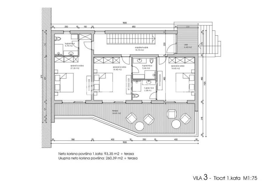 istra, duga uvala, villa s pogledom, teretanom i saunom 322m2 - slika 13