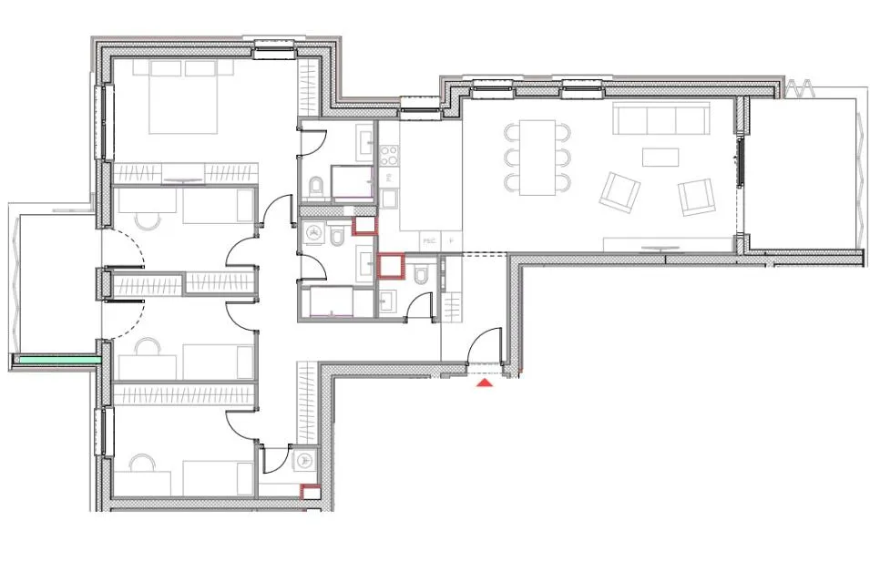 zagreb, heinzelova, vmd novogradnja, poslovni prostor/stan, 146,49 m² - slika 16