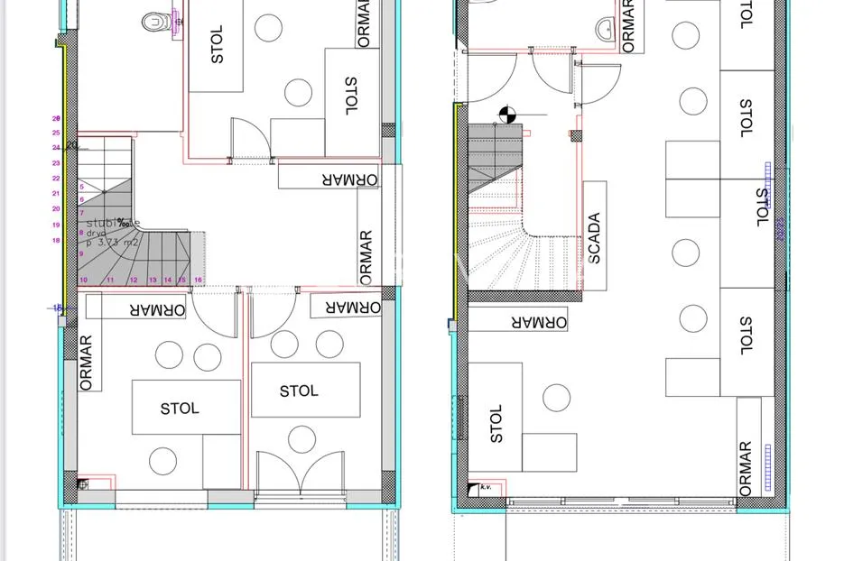 zagreb, gajnice, dvoetažna kuća novije gradnje s tri stana, površine 453 m², vrtom i garažom - slika 26