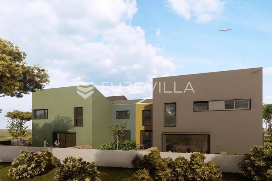 poreč, kuća b3 u nizu 117 m2, moderan stambeni projekt, mogućnost bazena, pogled na more - slika 18