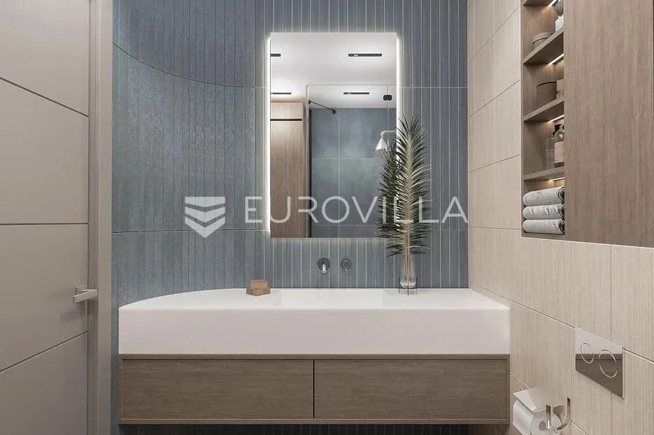 rijeka, kantrida, luksuzan trosoban stan nkp 94 m2 u novogradnji - slika 8