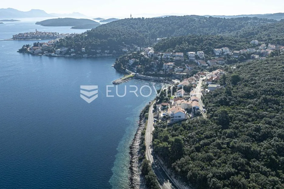 korčula, žrnovska banja, građevinsko zemljište, prvi red do mora - slika 2