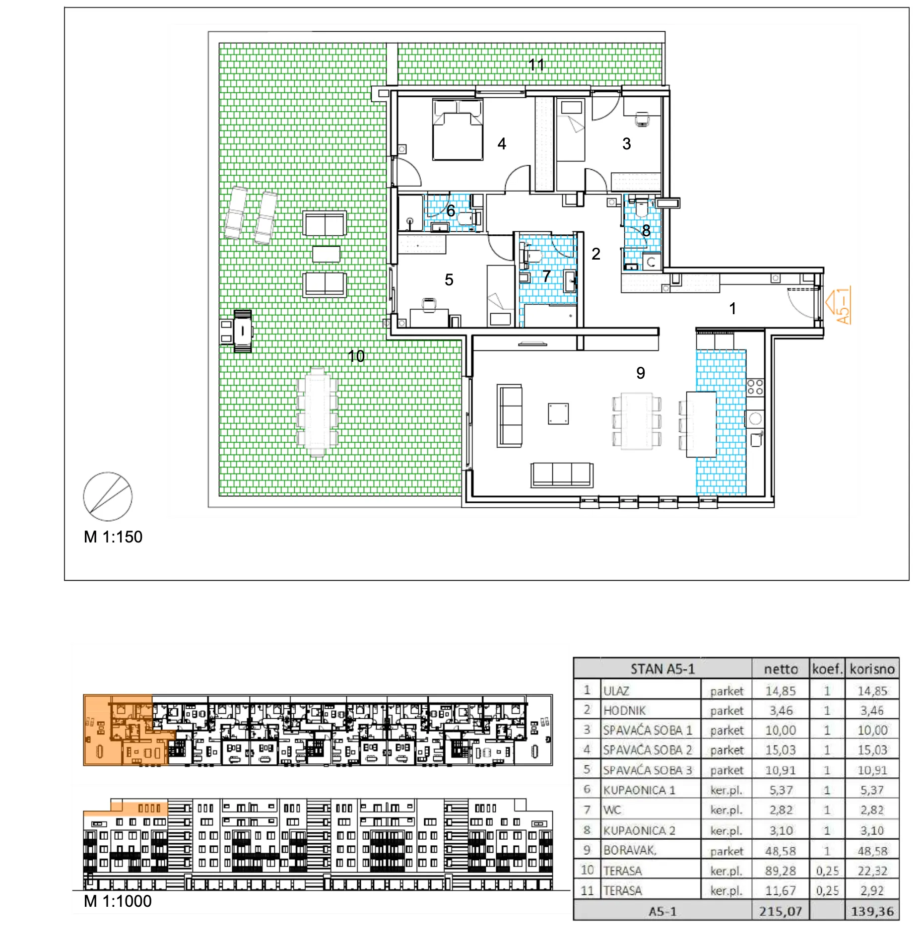 velika gorica, moderan četverosoban stan u novogradnji, 139 m² - slika 6