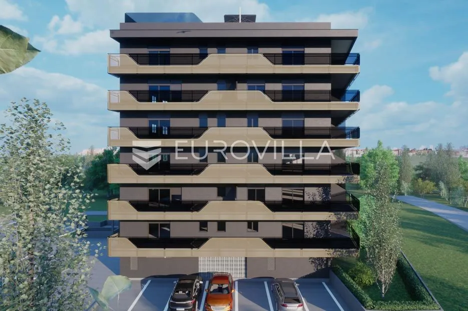 Zadar, Vruljica, luksuzni trosoban stan s prostranom terasom, 250 m od mora, 134,61 m²