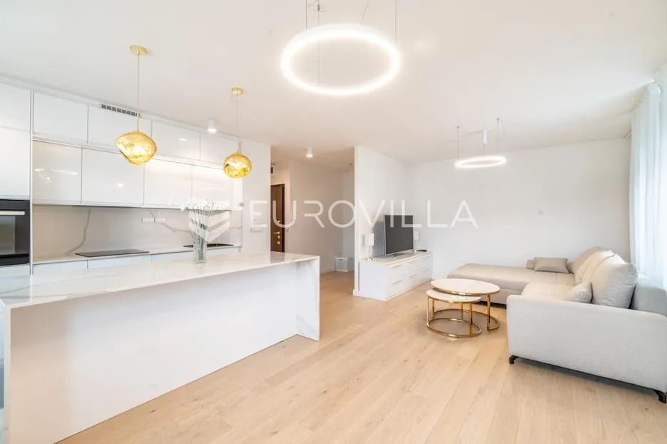 Zagreb, Vrbani, luksuzan dvosobni stan na super lokaciji, 60 m2 - Jarun