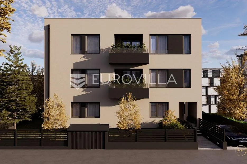 Zagreb, Maksimir, luksuzan dvosoban stan s loggiom i garažnim mjestom 67,46 m², NOVOGRADNJA