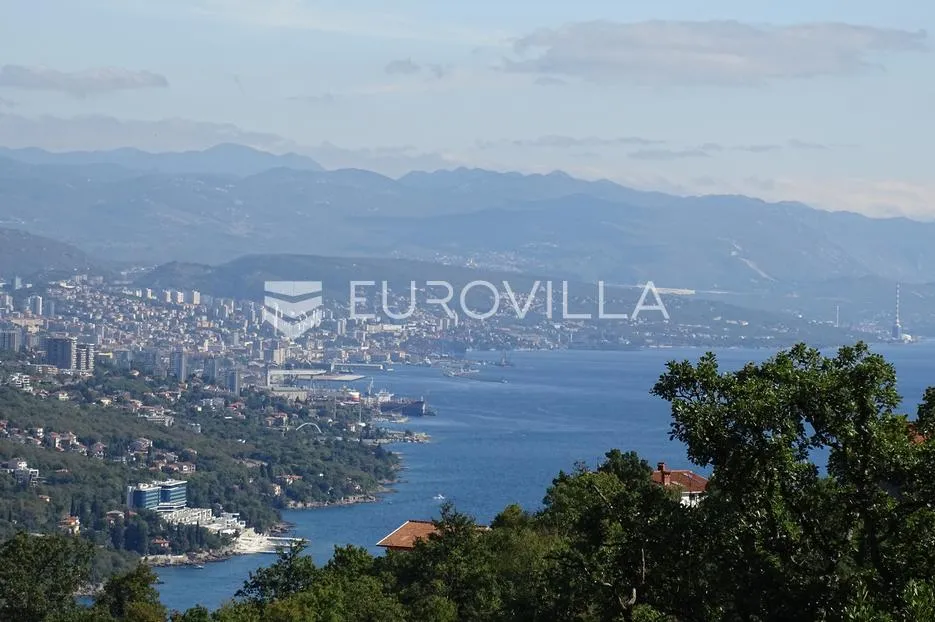 matulji, bregi, prodajemo odličan građevinski teren s pogledom na rijeku , otoke i gorski kotar - slika 2