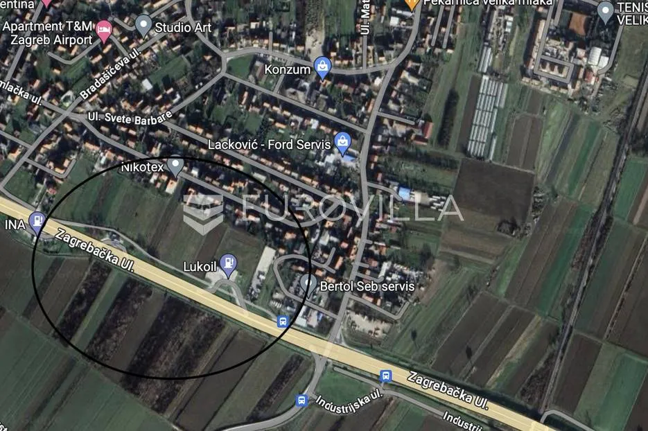Velika Mlaka, građevinsko zemljište 2284 m2 - Velika Mlaka, Velika Gorica