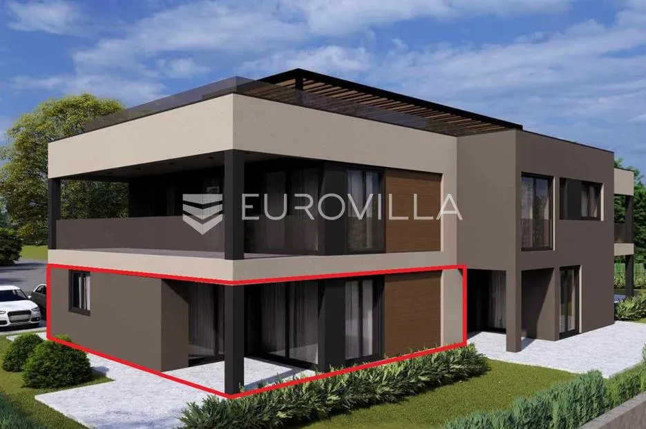 istra, poreč, dvosobni stan u prizemlju s vrtom od 120m2 - slika 1