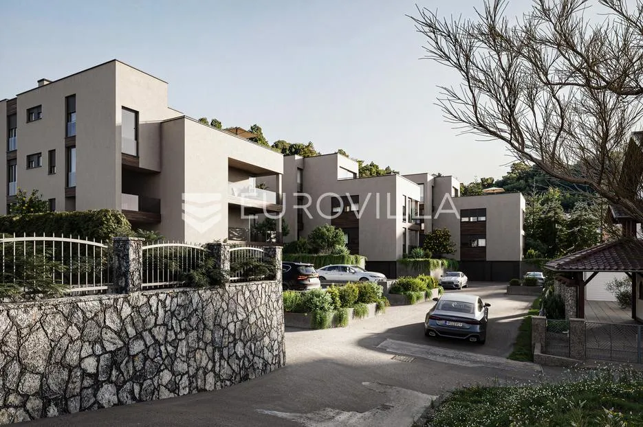 Zagreb, PROJEKT PERJAVICA VIEW trosoban stan s vrtom i 2 parkirna mjesta 112,77 m², NOVOGRADNJA