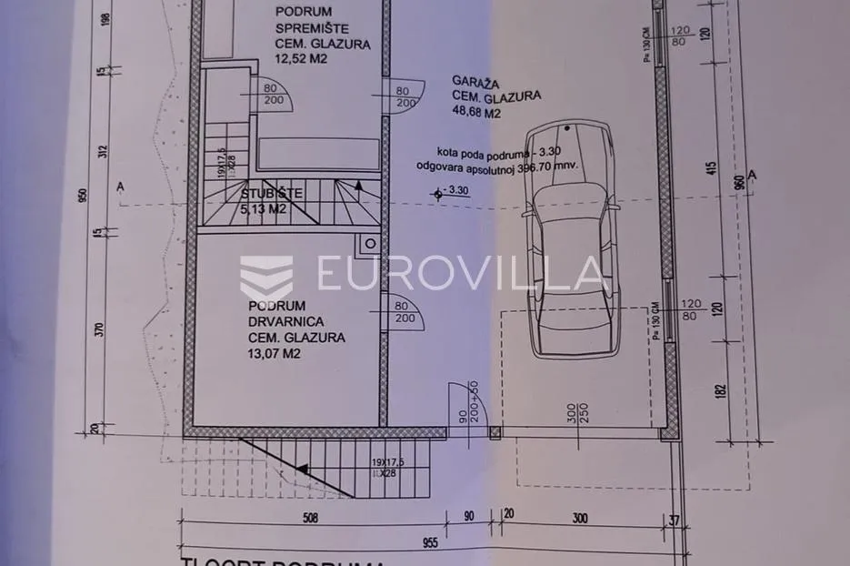 matulji, rukavac, građevinsko zemljište s pogledom i projektom - slika 3