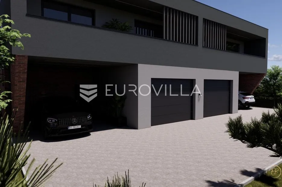 zagreb maksimir luksuzan dvoetažan stan/dvojna kuća sa bazenom 210 m² prvi najam - slika 12