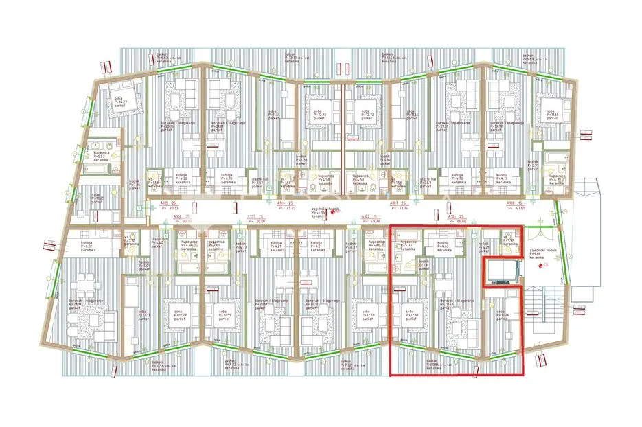 istra, poreč, dvosoban stan na 1. katu moderne novogradnje 75 m² - slika 17