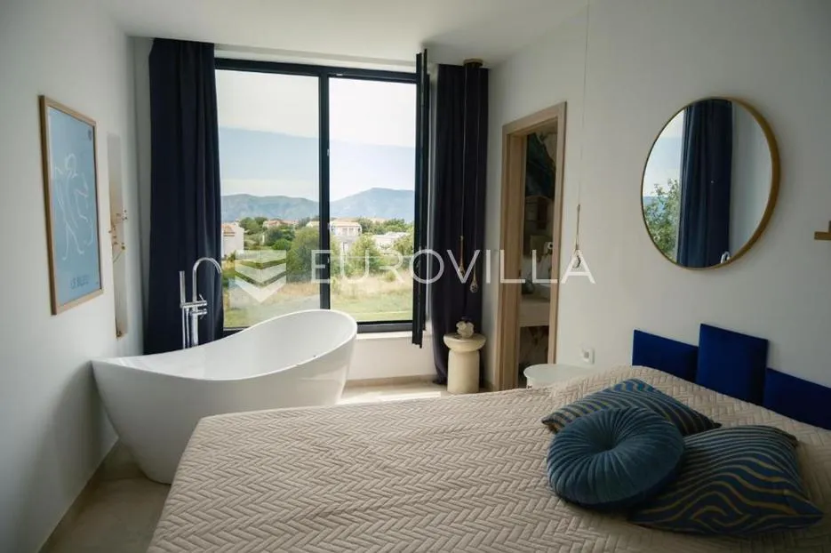 krk, linardići, luksuzna vila s bazenom i saunom, novogradnja, 200 m², okućnica 450 m² - slika 10