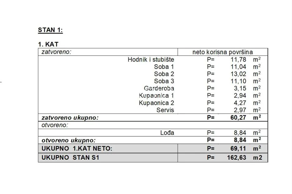 slavonski brod, kolonija, četverosoban dvoetažni stan s vrtom, 162,63 m² - slika 6