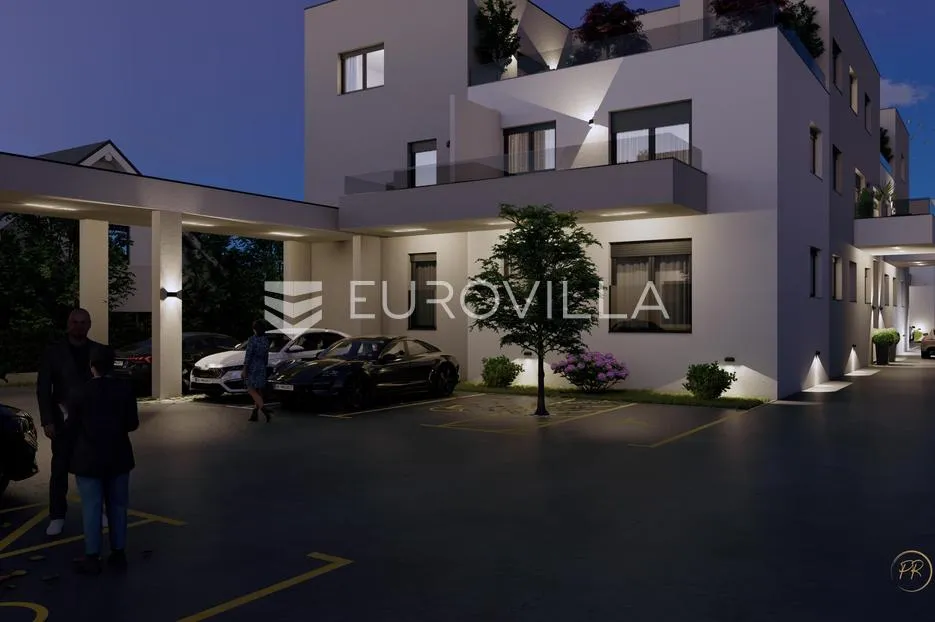 zagreb, sveta klara, klara living, trosoban stan 72,97 m², vrt, novogradnja - slika 12