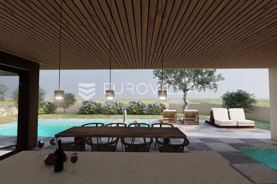murvica, zadar, suvremena vila s bazenom i wellness zonom na mirnoj lokaciji - slika 9