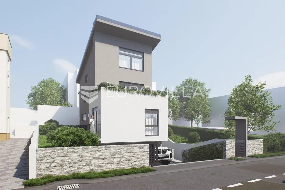 zagreb, lašćina, kuća s dva stana, vrtom, garažom, 140 m², roh, bau - slika 3