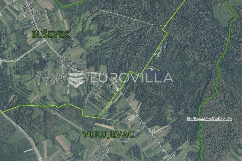 Lekenik, Donji Vukojevac, zemljište površine 10933 m2 - Donji Vukojevac, Lekenik