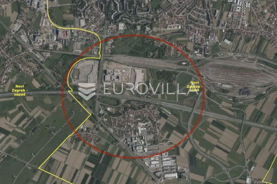 Zagreb, Buzin, građevinsko zemljište gospodarske namjene površine 5521 m² - Buzin, Zagreb