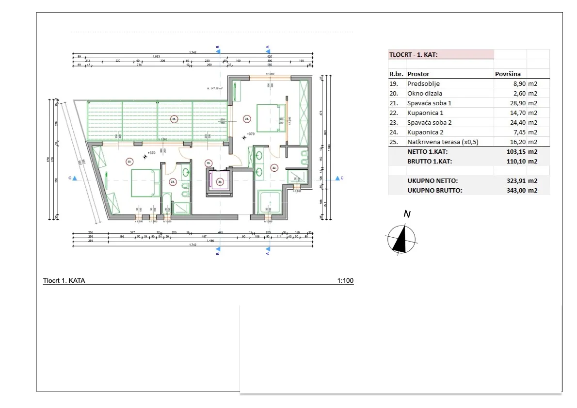 istra, svetvinčenat, raskošna villa od 350 m2 na velikoj okućnici 2500 m2 - slika 25