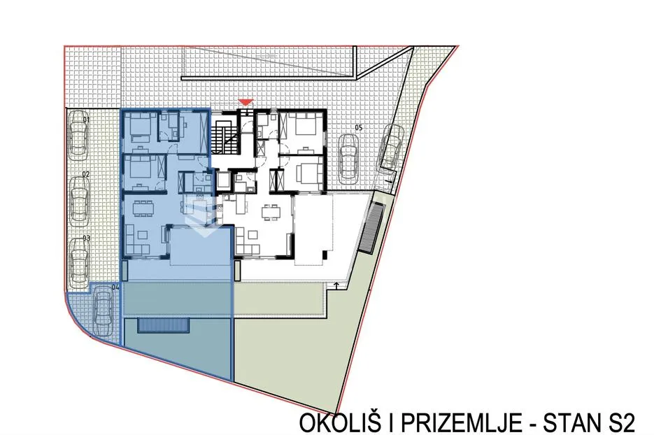 kaštela stari, luksuzan trosoban stan od 120,9 m² na prizemlju s vrtom - slika 12