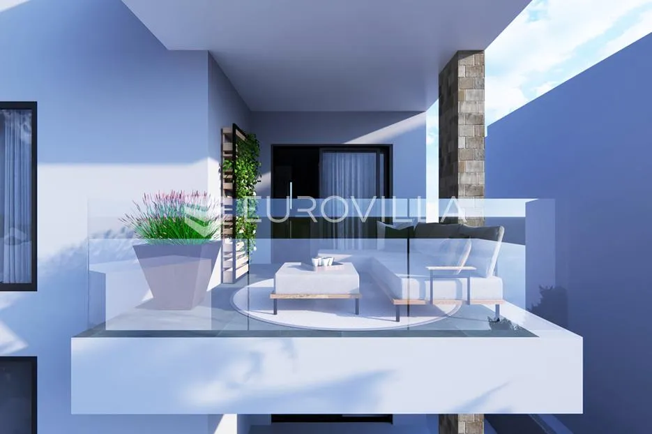 zadar, petrčane, luksuzni penthouse s predivnim pogledom, 30m od mora - slika 6