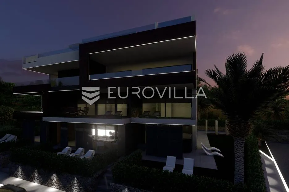 zadar, zaton, novogradnja, luksuzan dvosoban stan s vrtom 76,41 m² - slika 11