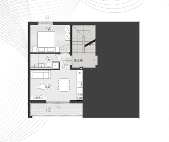 pula, štinjan, izvrstan jednosoban stan površine 46 m² - slika 14