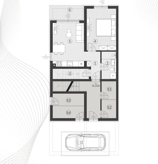 pula, štinjan, eksluzivan jednosoban stan površine 56 m² novogradnja - slika 14