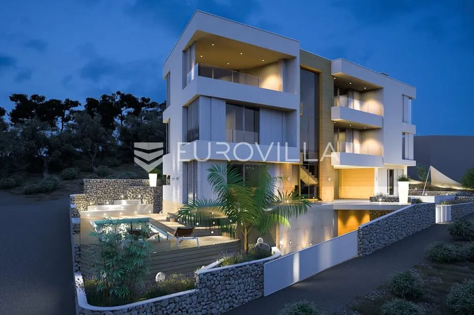 Čiovo, Slatine - moderna vila blizu mora - Slatine, Split