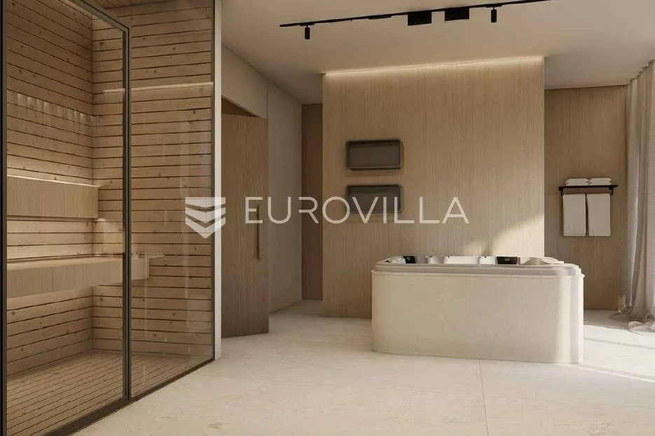 zadar, sukošan, moderna villa s bazenom i pogledom na more - slika 31