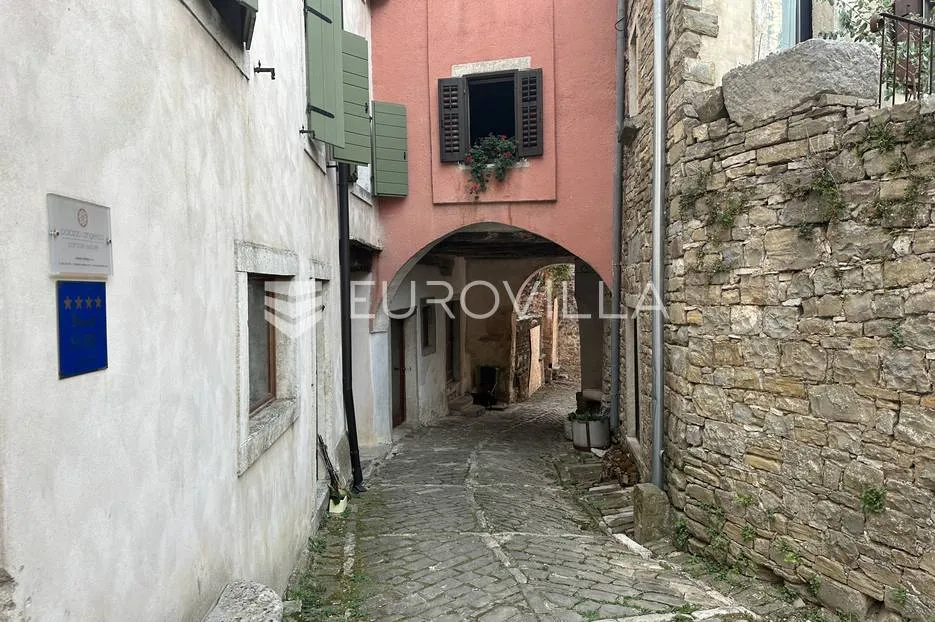 istra, oprtalj, kamena kuća u nizu s tri apartmana i dva poslovna prostora, jedinstvena ponuda - slika 12
