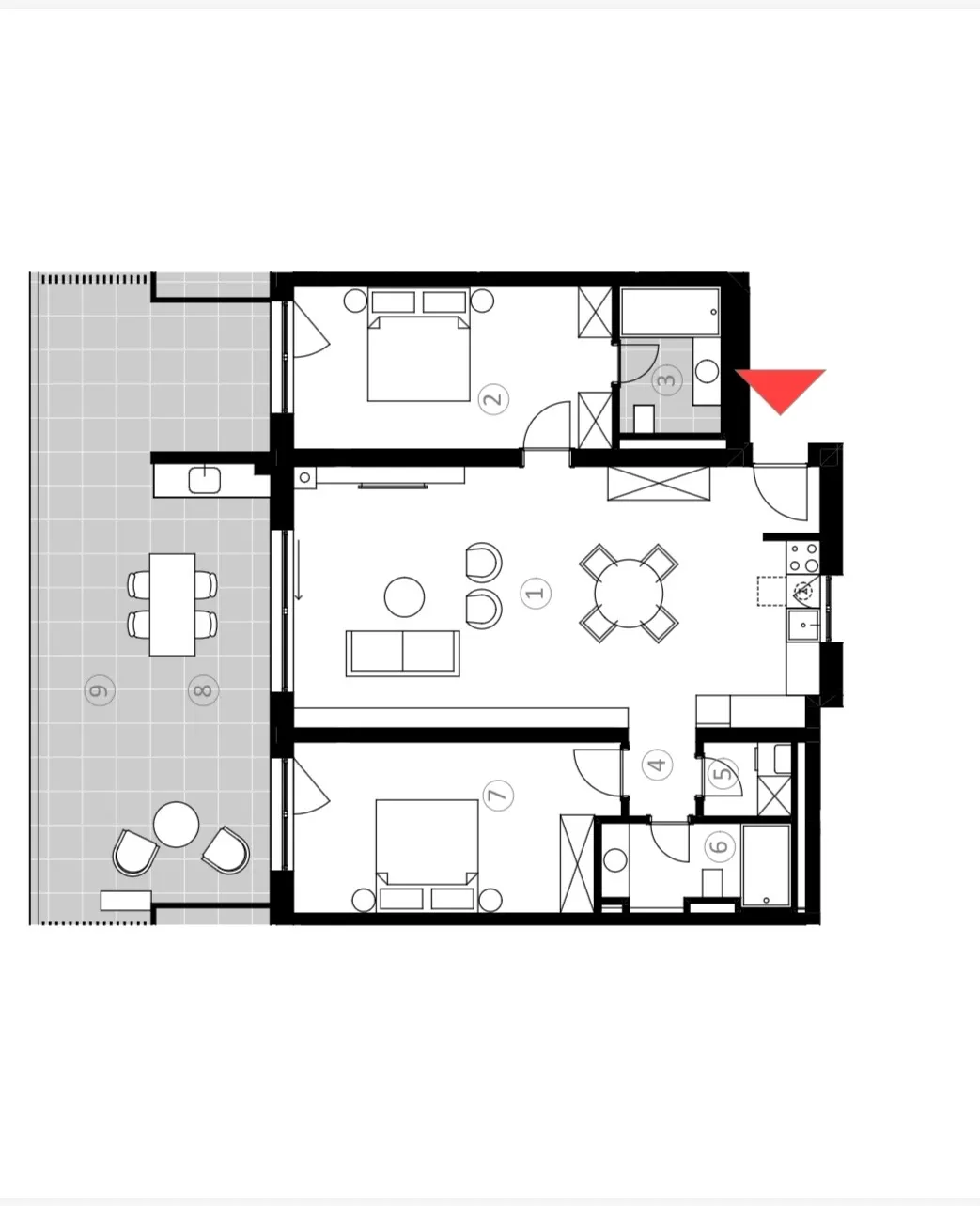 istra, umag, ekskluzivan penthouse s prostranom terasom, s405 - slika 23