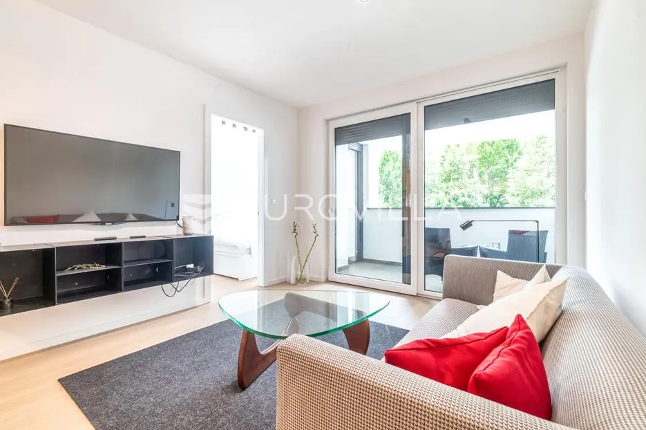 Zagreb, Remetinec, novogradnja, dvosoban stan s parkirnim mjestom, 50 m²