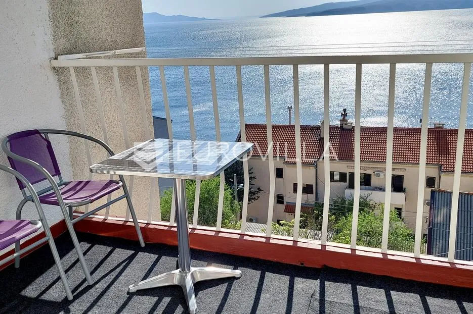 senj, jednosoban stan 40 m² s pogledom na more, udaljen od plaže 80 m - slika 7