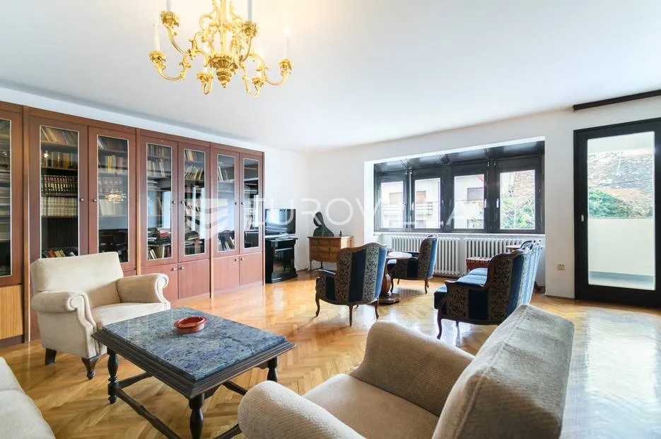 zagreb, pantovčak, hercegovačka, uređen trosoban stan 98 m² - slika 4