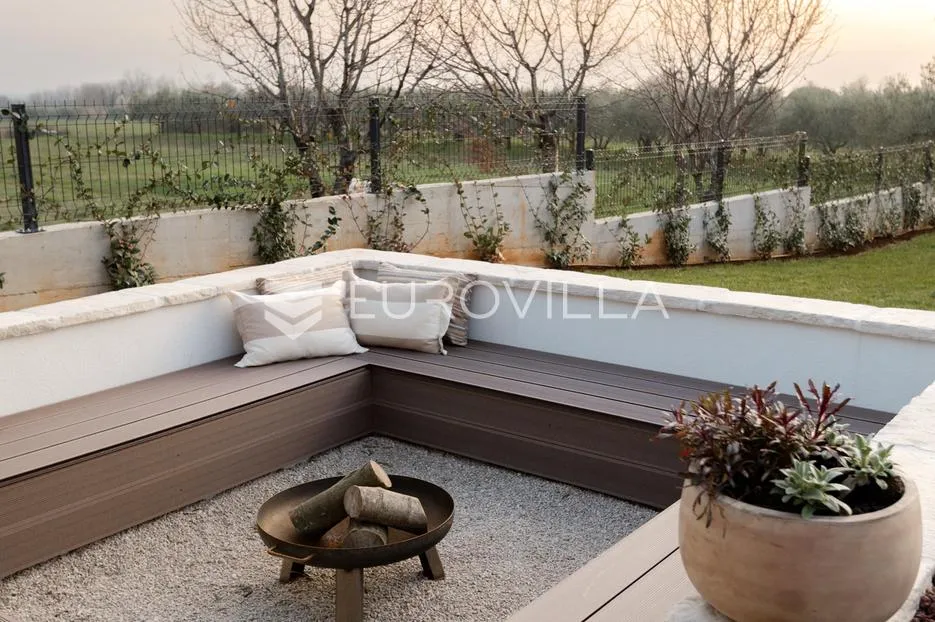 istra, kaštelir, labinci, moderna vila u istarskom stilu s panoramskim pogledom na more - slika 54